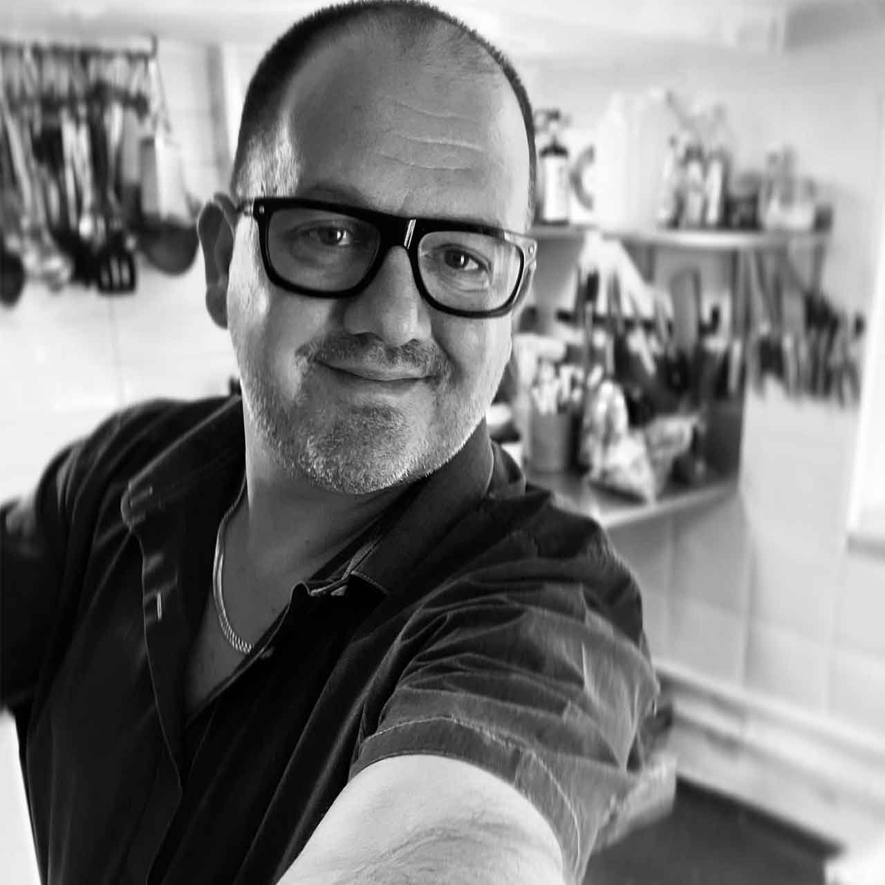 Matt Watson, head chef (well, only chef) at Matt's Kitchen