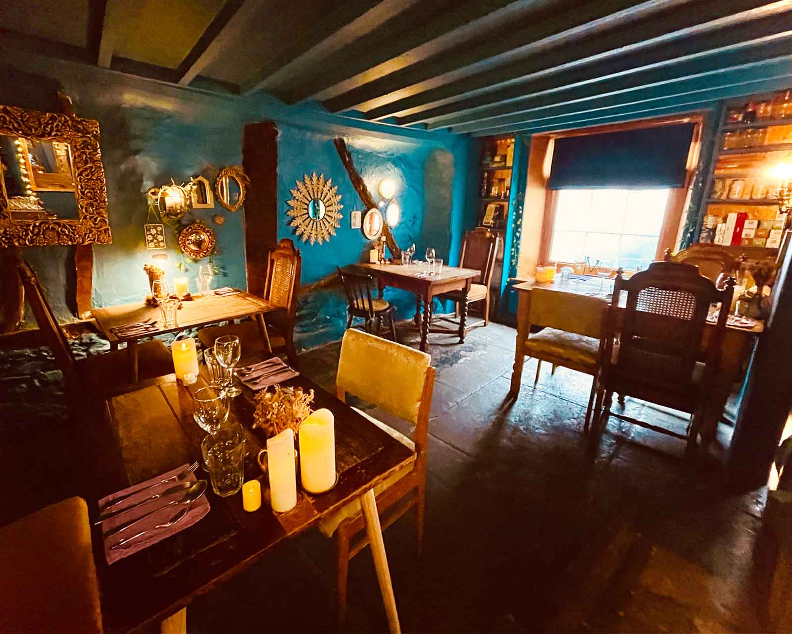 Matt's Kitchen is in Matt's house in Bruton, Somerset